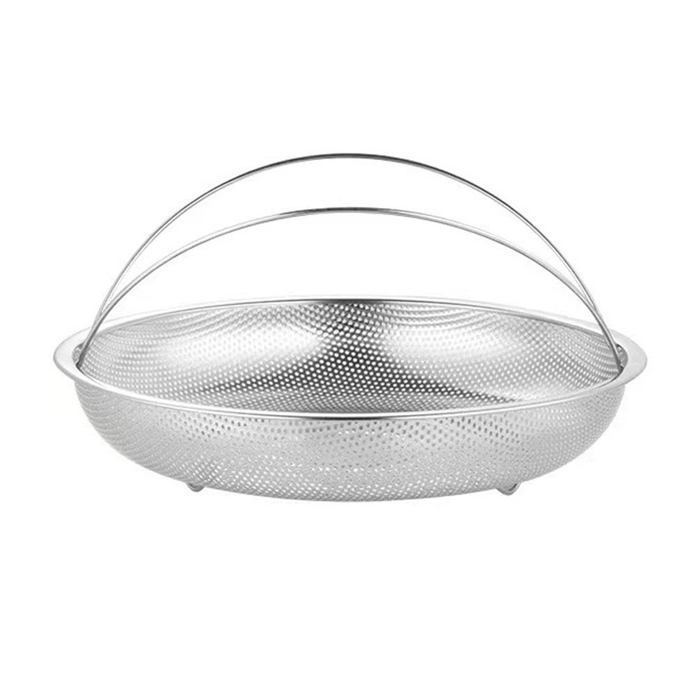 seeding Stainless Steel Food Steamer Basket with Handle Steamer Shelf ...