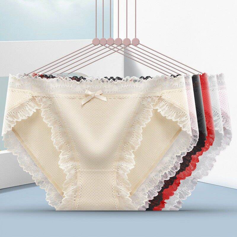 Set 5 cái quần lót ren loại 1 ( dưới 55kg)