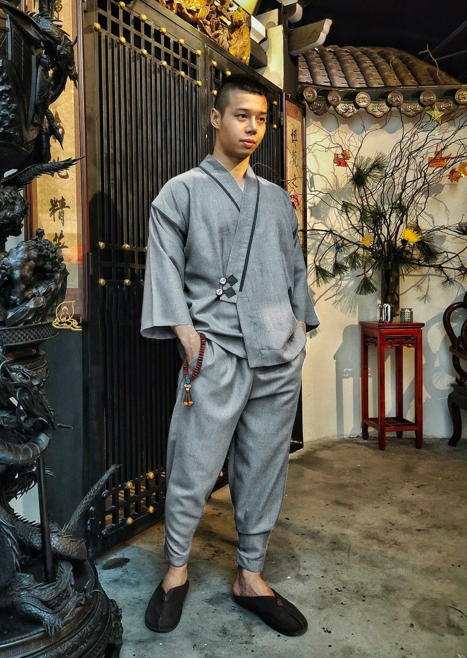 SET ĐỒ LAM ĐI CHÙA DÀNH CHO NAM S1
