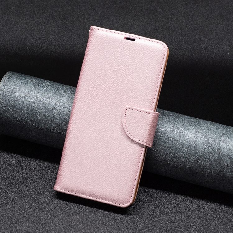 【HZSUNSKY】 For Xiaomi Redmi Note 13 Litchi Texture Pure Color Leather Phone Case