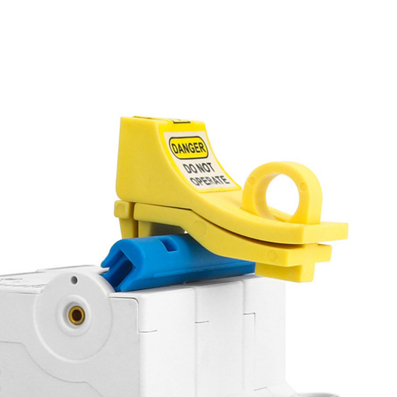 Small Safety Pin Out Single Pole Loto Breaker Lockout Tagout Circuit Breaker Isolation Device DFGGT. 