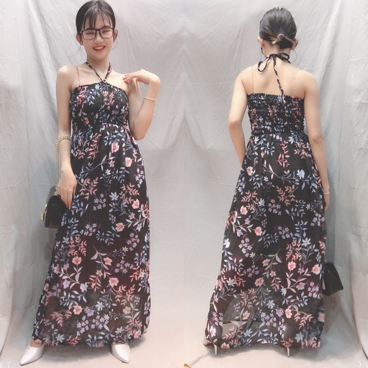 Maxi voan ống, maxi đi biển