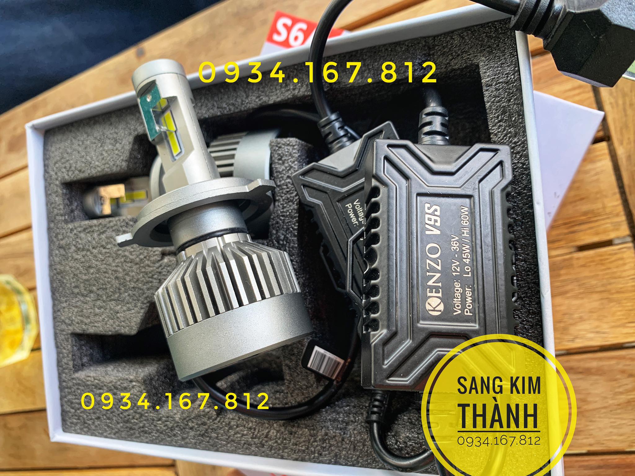 Đèn Pha Led Kenzo V9S Chính Hãng 2022 2023