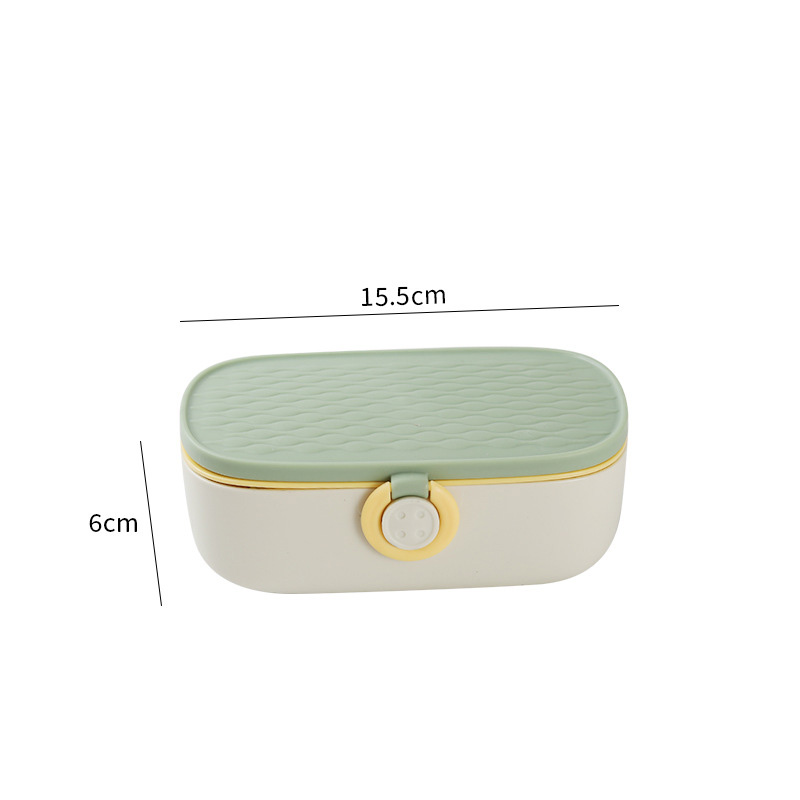 NFA Portable multi-in-one sewing box Multi-functional needle storage box Sewing kit set hand sewing needle storage box