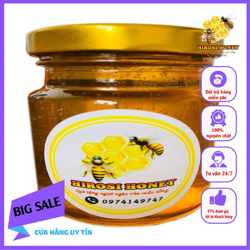 Mật Ong Hoa Rừng Nguyên Chất 100gr