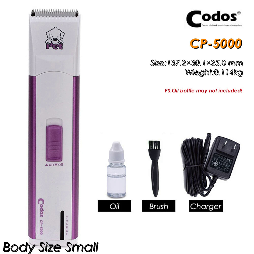 Codos cp6800 9600 chuyên nghiệp clipper con chó tóc tông đơ chải chuốt động vật có thể sạc lại mèo máy cạo râu điện máy cắt tóc