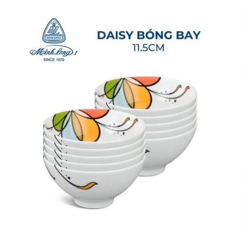 chén cơm sứ Minh Long Bóng Bay - chén cơm sứ Minh Long