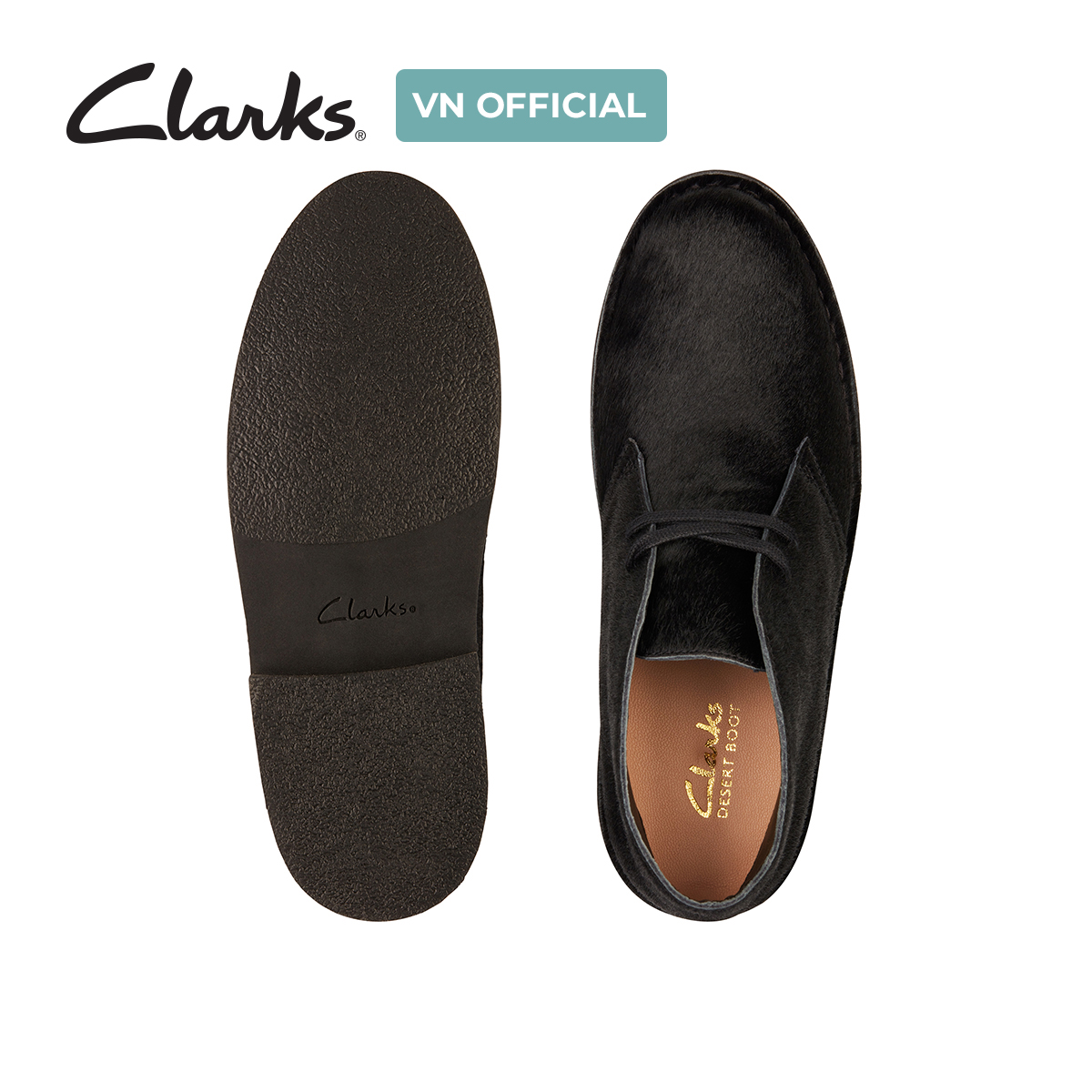 Giày Bốt Da Nữ Clarks - Desert Boot 2