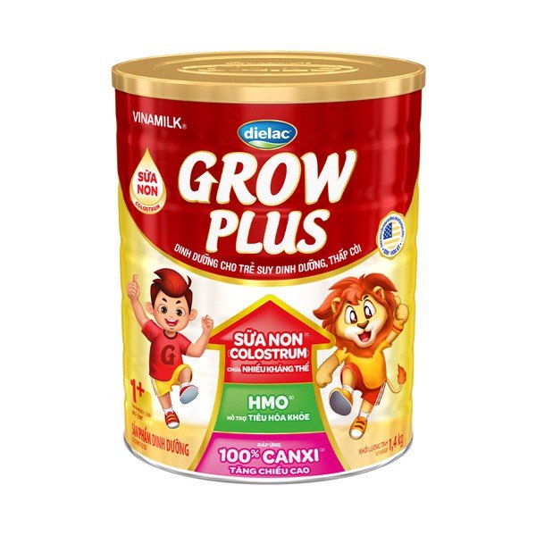 Sữa Bột Dielac Grow Plus 1+ HT 1400g (Sữa Non) (cho trẻ từ 1 - 2 tuổi)