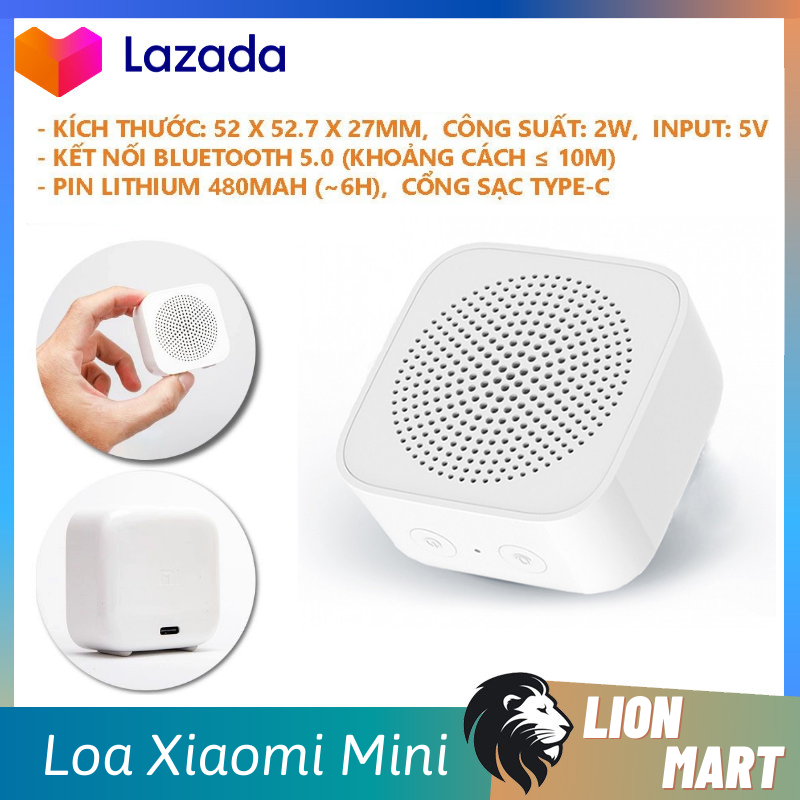 Loa Bluetooth Mini Xiaomi XiaoAi Loa Bluetooth Tích Hợp Điều Khiên Bằng Giọng Nói Kết Nối Bluetooth Hiện Đại