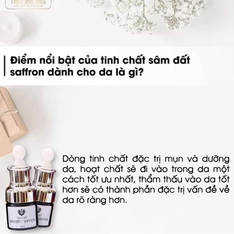 Tinh Chất Dưỡng Da Saffron Dr Cell, Dưỡng Da, Sạch Mụn