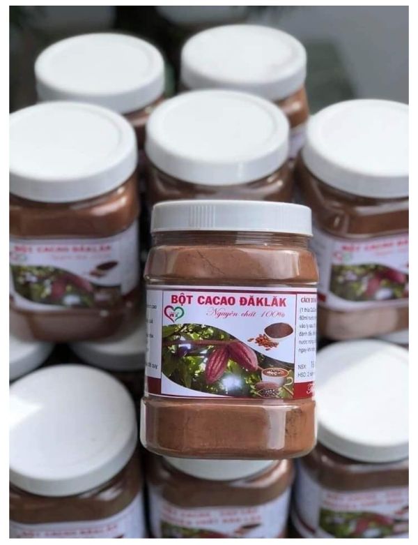 BỘT CACAO 100% NGUYÊN CHẤT ĐẮK LẮK 500G