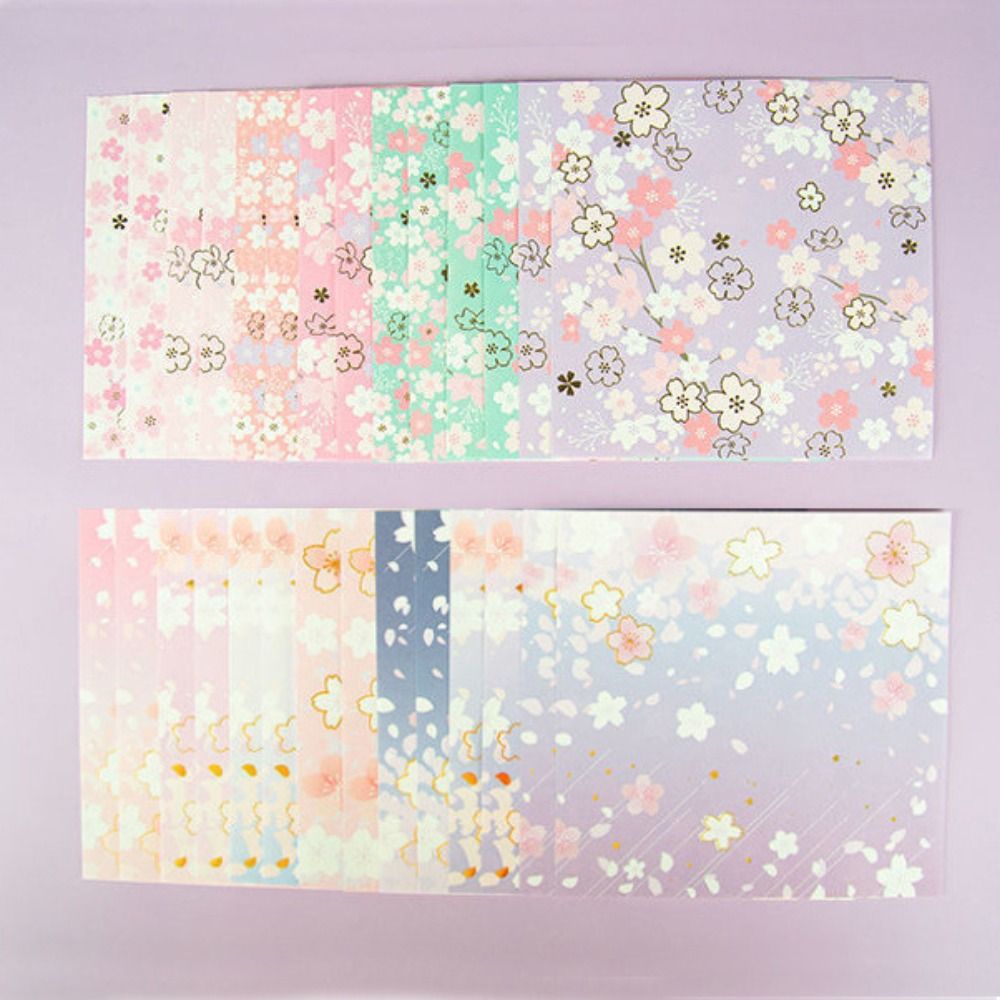 %E3%80%90WEJA%E3%80%91%20Handcraft%20Pink%20Scrapbook%20Cherry%20Blossom%20Sakura%20Pattern%20Creativity%20Exercise%20Art%20Material%20Folding%20Paper%20Origami%20Paper%20Craft%20paper%20-%20Image%205