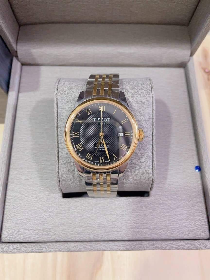 [Mua 1 Tặng 1] Đồng hồ nam cao cấp Ti 0t Le Locle Automatic T006.407.11.033.01 đồng hồ nam-40mm-Máy cơ-Dây thép không gỉ-Luxury Diamond Watch- [ Thu cũ đổi mới ] thumbnail