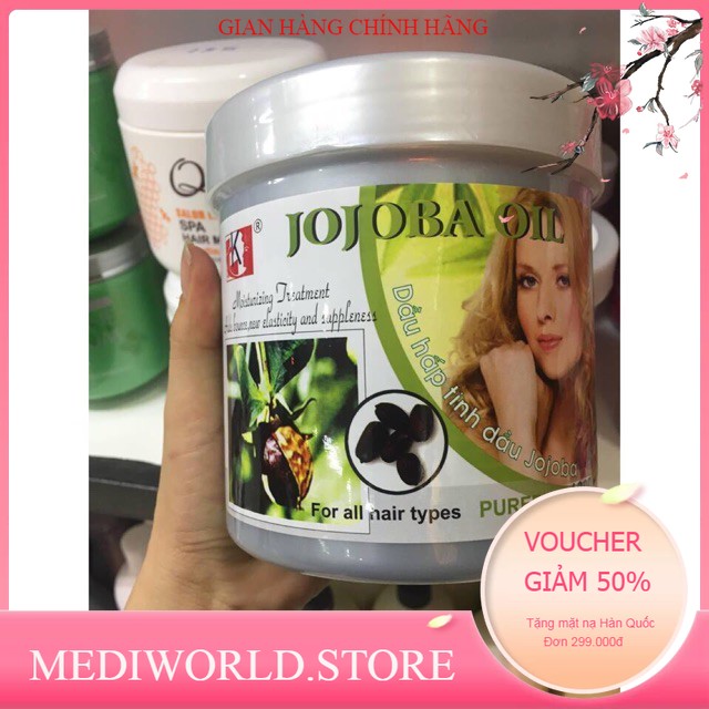 Dầu hấp dưỡng tóc tinh dầu Jojoba