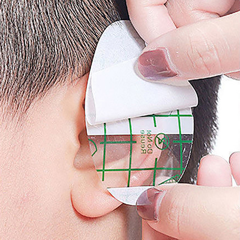 20pcs Plastic Waterproof Ear Protector For Baby Swimming Cover Caps Salon Hairdressing Dye Shield Protection Shower Cap Tool. 