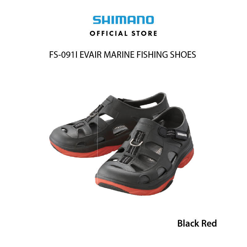 SHIMANO EVAIR Marine Fishing Shoes, Size 09, Camo