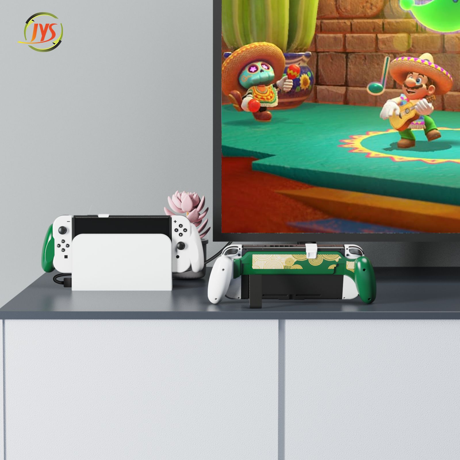 Narsta Anti Slip Grip Handheld Grip Stand for Nintendo Switch OLED Console Comfortable & Ergonomic Hand Grip Holder for Switch OLED/Switch