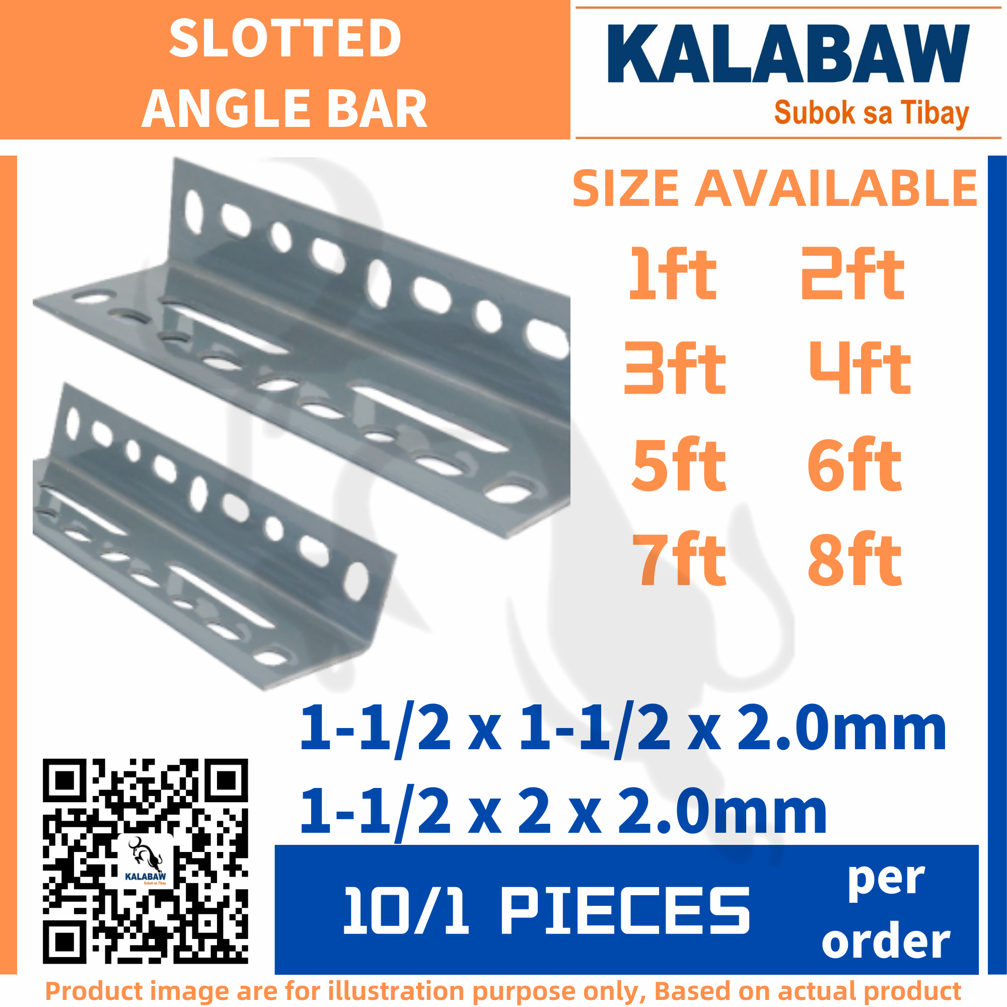 KALABAW SAB Slotted Angle Bar Racking System | Lazada PH