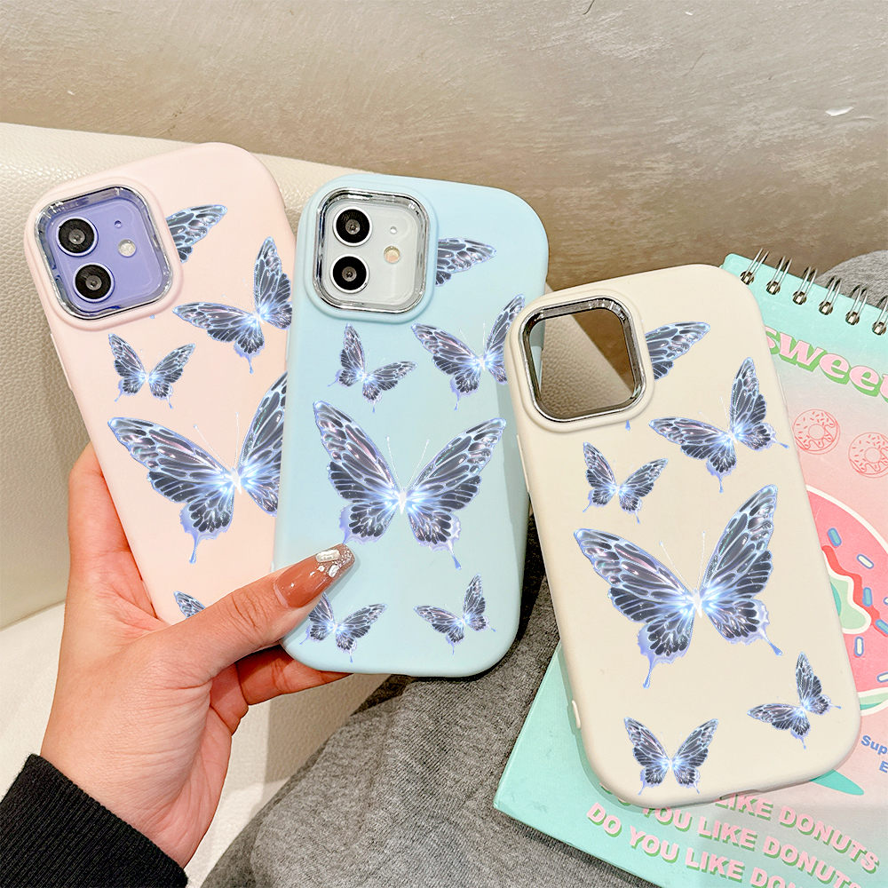 Hontinga%20for%20Infinix%20Smart%206%20Back%20Cover%20Luxury%20Silver%20Edge%20Lens%20Mobile%20Cover%20Beautiful%20Butterfly%20Pattern%20Soft%20Silicone%20Phone%20Case%20-%20Image%203
