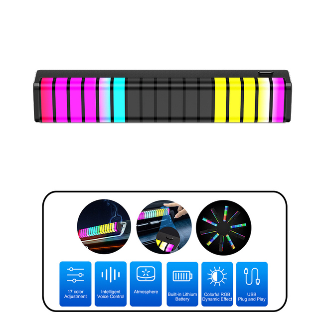 NEW%20%E3%80%90Innovative%20design%E3%80%91Smart%20Rgb%20Pickup%20Lights%20Led%203d%20Ambient%20Lamp%20Sound%20Control%20Music%20Rhythm%20Lights%20Air%20Freshener%20For%20Car%20Gaming%20Tv%20Creative%20Decora%20-%20Image%202