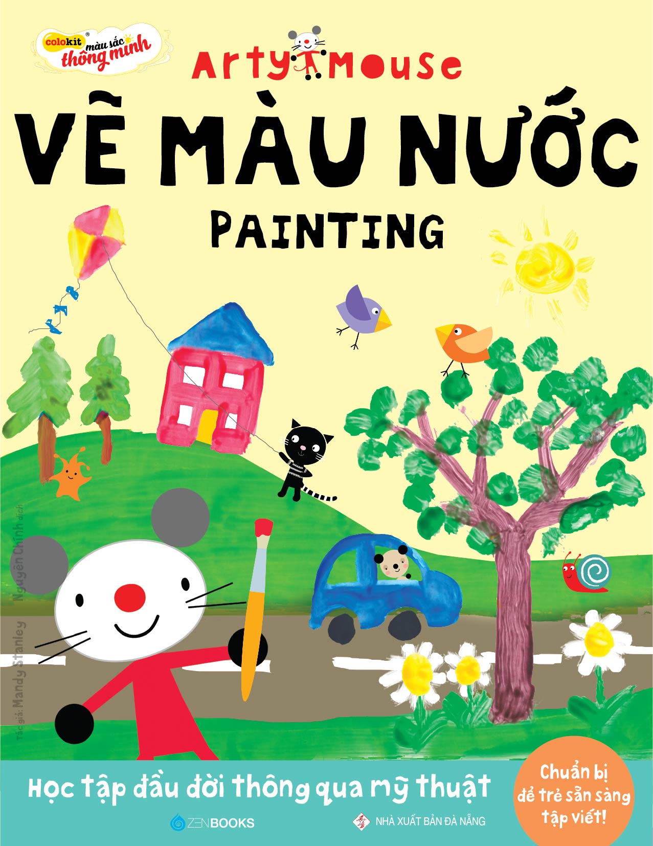 Sách - Artymouse - Vẽ Màu Nước Painting