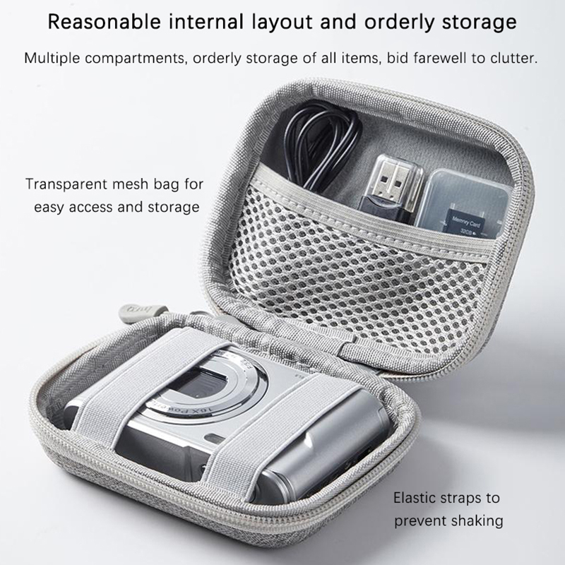 CCD Camera Storage Box EVA Mini Camera Shockproof Case Hard Shell ...