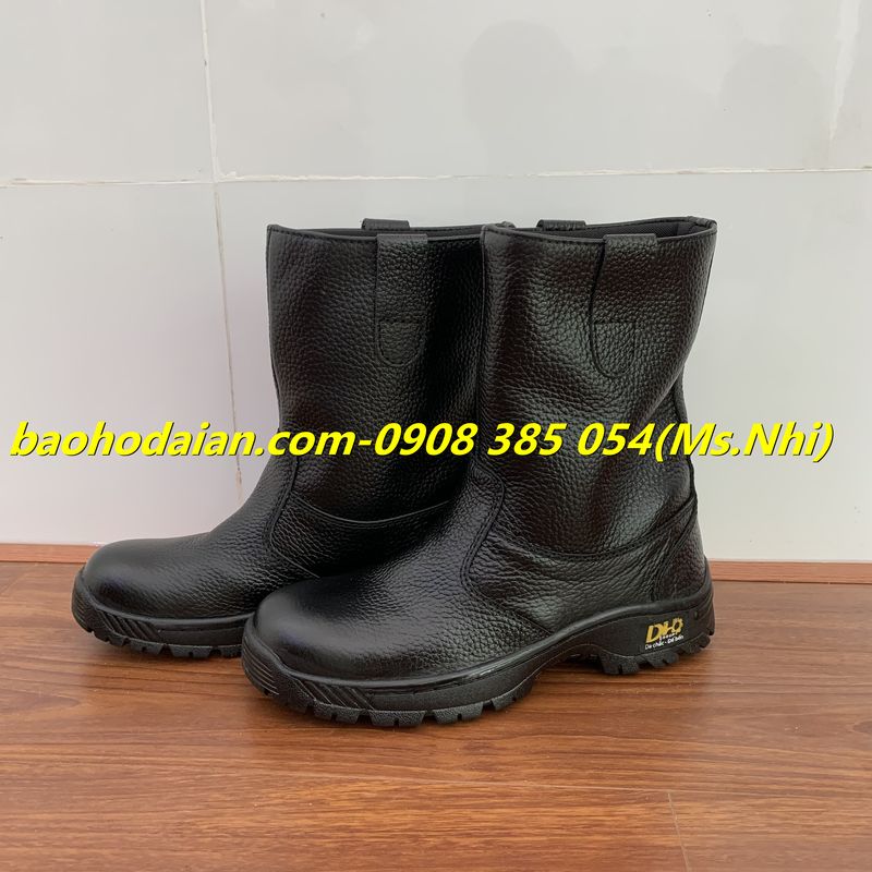 Ủng da bảo hộ lao động chính hãng DH Group