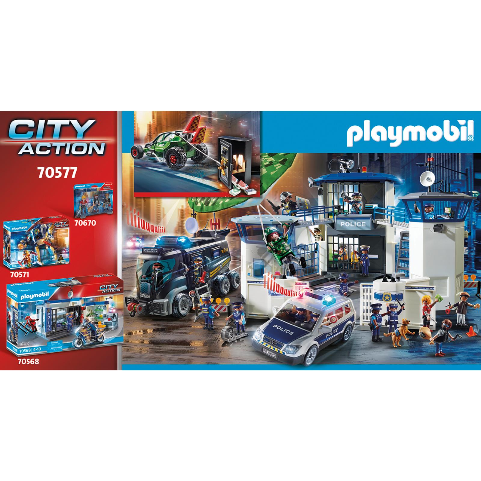 Playmobil City Action Prison Escape - 70568 – The Red Balloon Toy Store