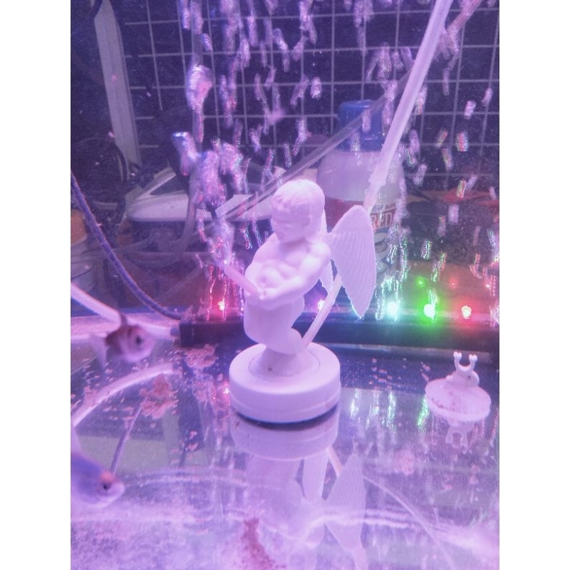 Mainan Airpump Hiasan Aquarium SIMON ANGEL Kecil