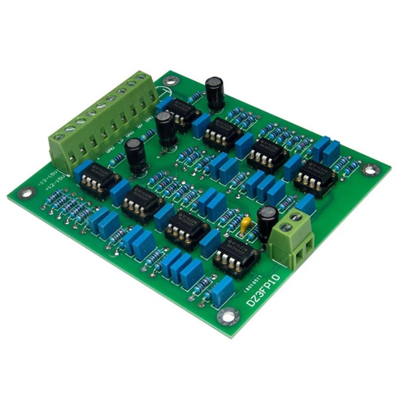 HiFi Decoder Board Balanced 24 Bit 192 KHz Parallel Gold-Plated Finished Design.