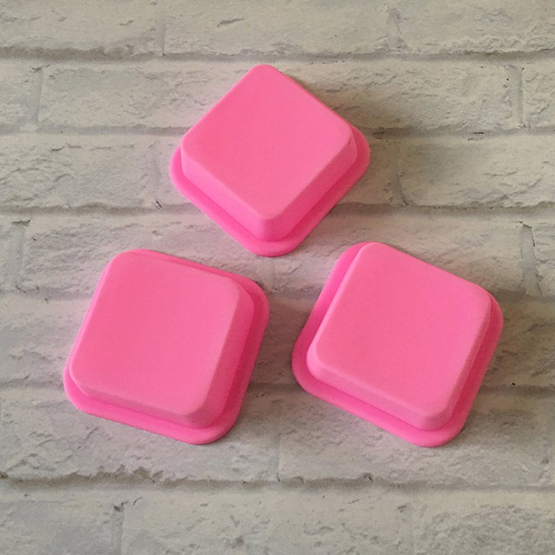 Jacky 1Pc Silicone Square Handmade Soap Mold DIY Cold Soap Making Tools Cake Mold