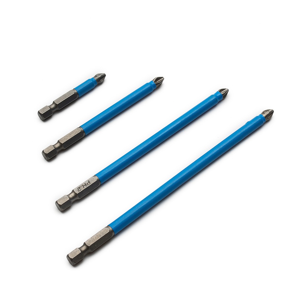 4pcs Non-Slip Screwdriver Bit 50mm90mm127mm150mm For Wind Batch Hand Drill Charging Screwdriver