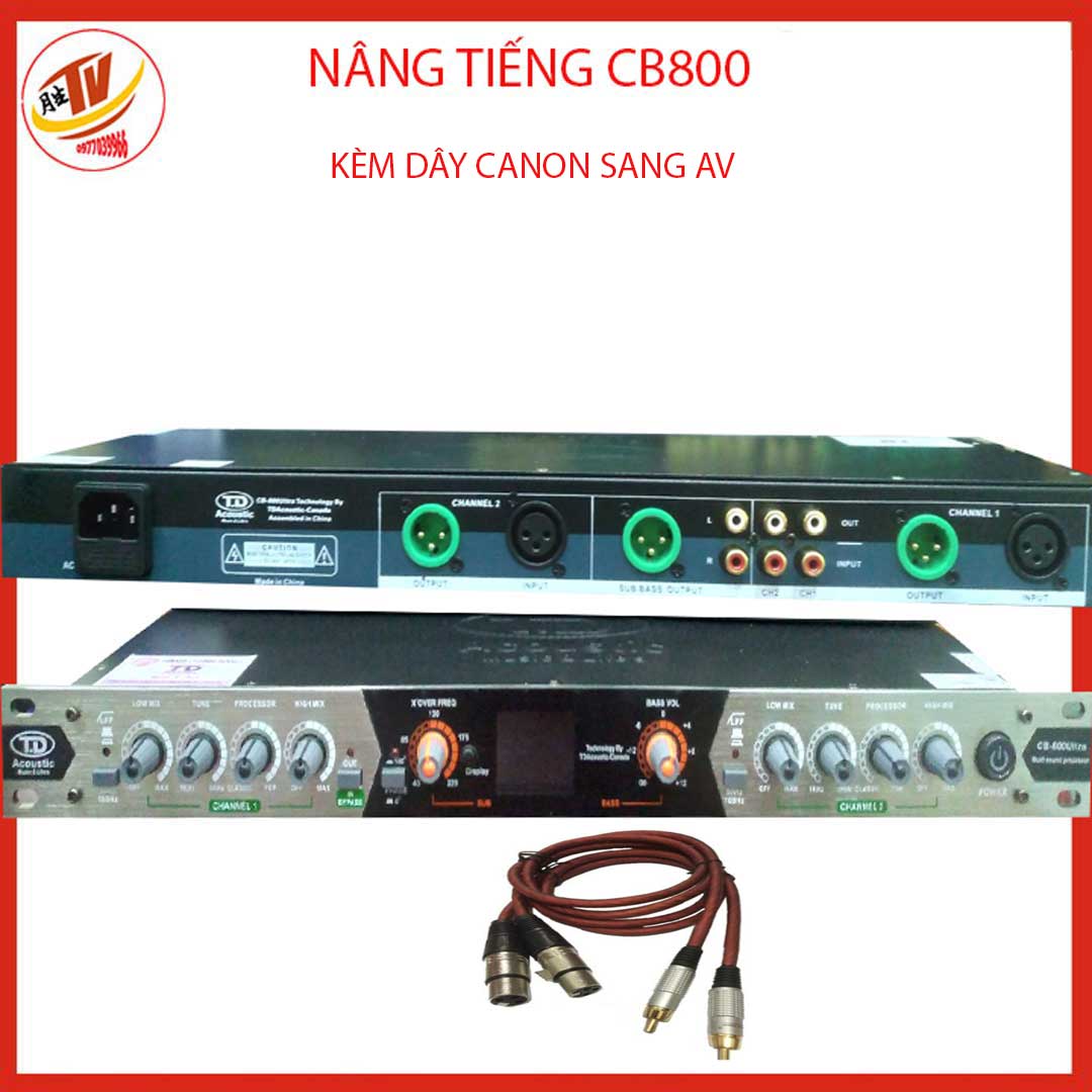 [kèm micro mv01] Nâng tiếng-nâng tiếng- nâng tiếng td cb 800