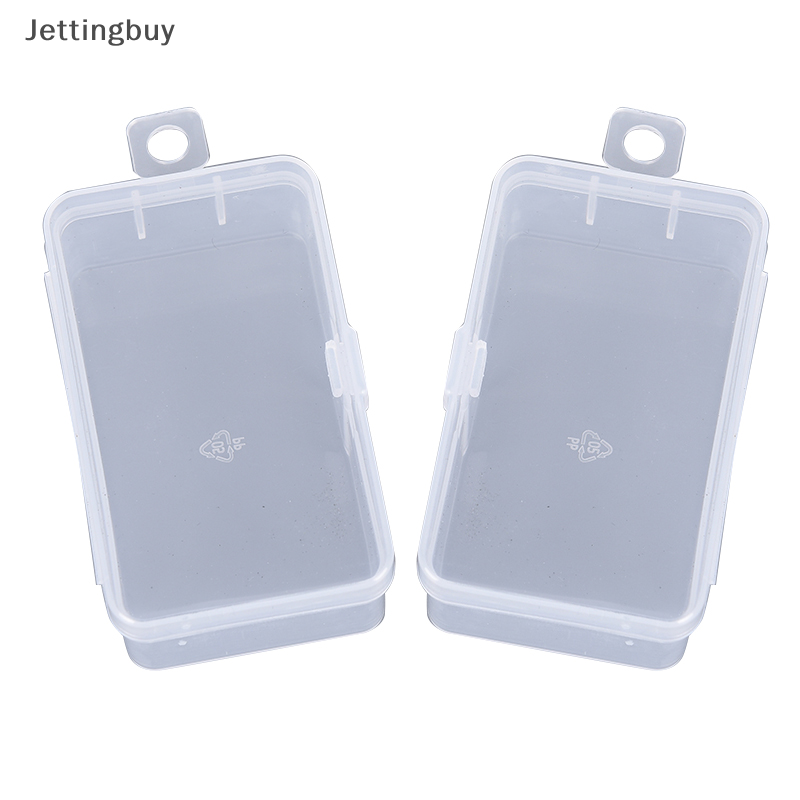 [Jettingbuy] Flash Sale 1 hộp đựng đồ hộp đựng kẹo vật liệu PP nhựa trong suốt đựng chip nhỏ