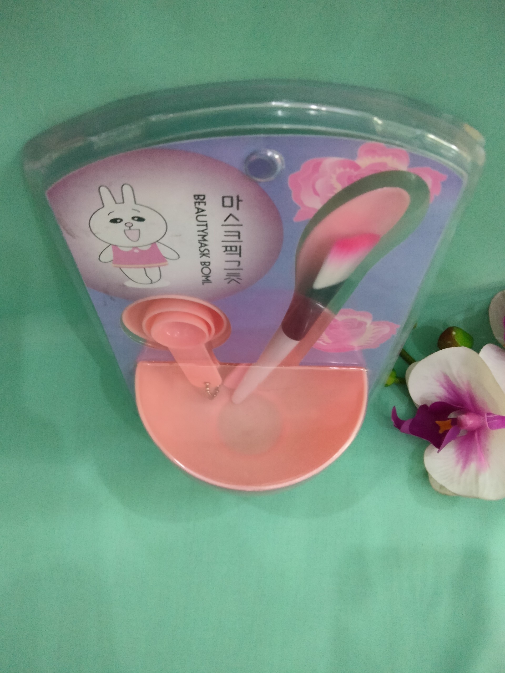 Bộ dụng cụ dùng để pha bột đắp mặt nạ - Trường Thọ, TĐ