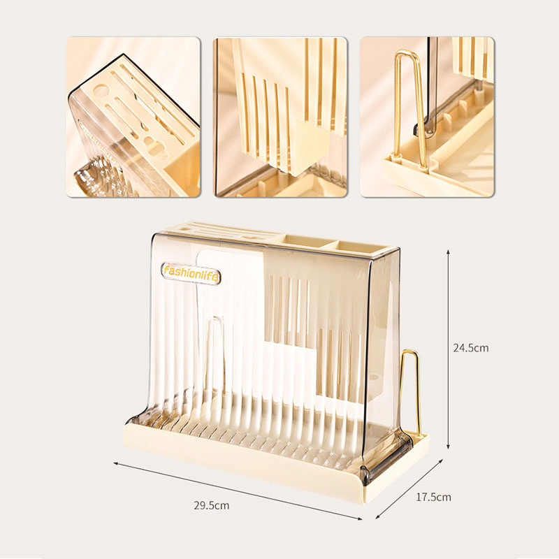 Household chopping block rack table tableware storage rack chopsticks spoon storage box kitchen multifunctional tool rest rack