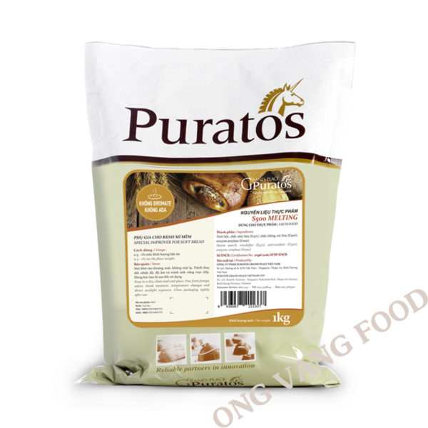 Phụ gia bánh mì mềm S500 Melting hiệu Puratos 1kg