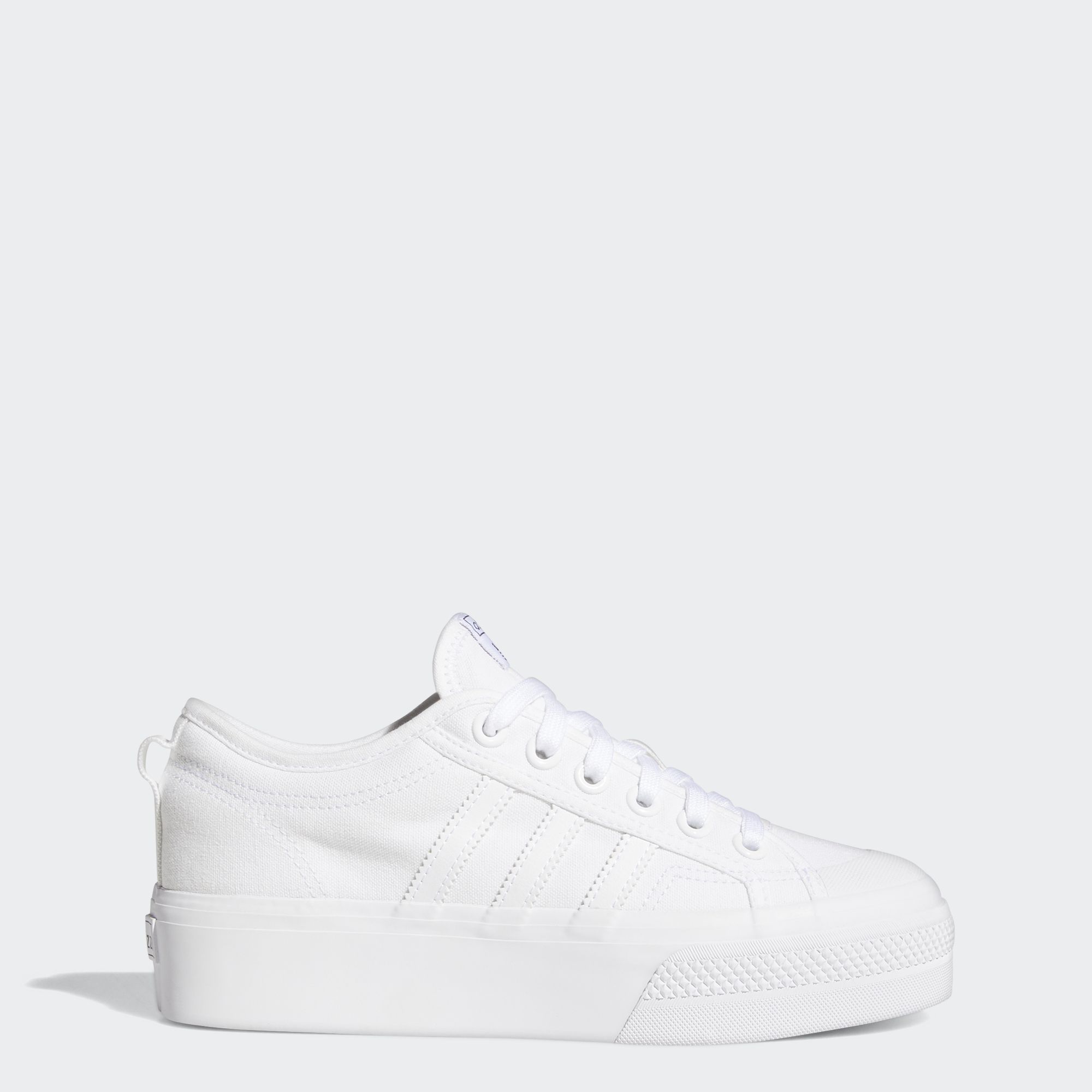 womens white adidas nizza