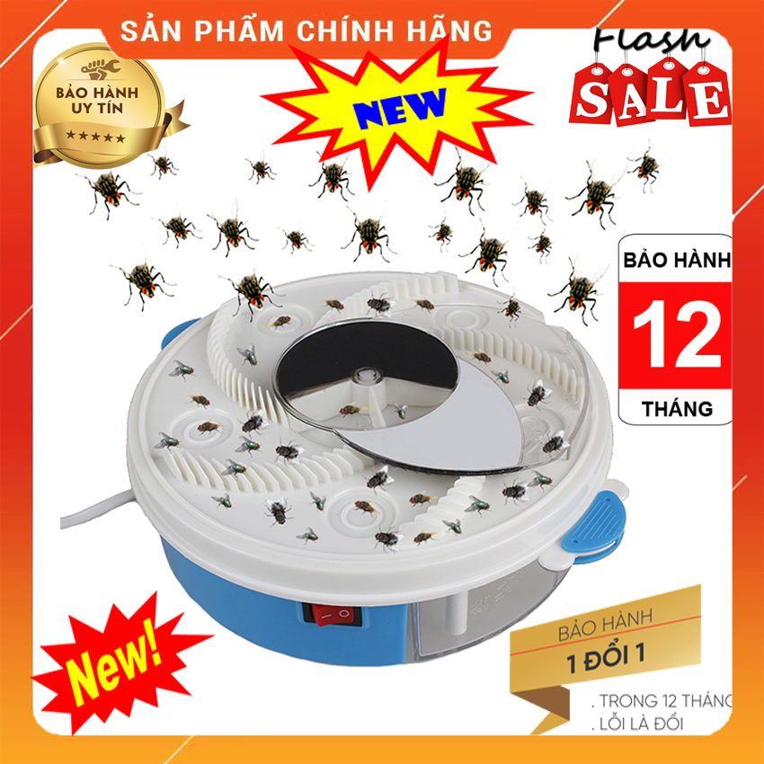 Máy bẫy ruồi tự động cao cấp - Máy bắt ruồi bẫy diệt ruồi thông minh - Dụng cụ diệt côn trùng phong cách mới lạ