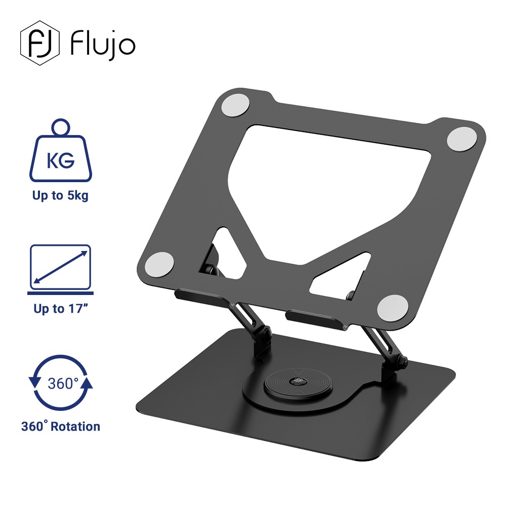 Flujo FlexStand Pro Laptop Stand Adjustable 360° Rotating Ergonomic