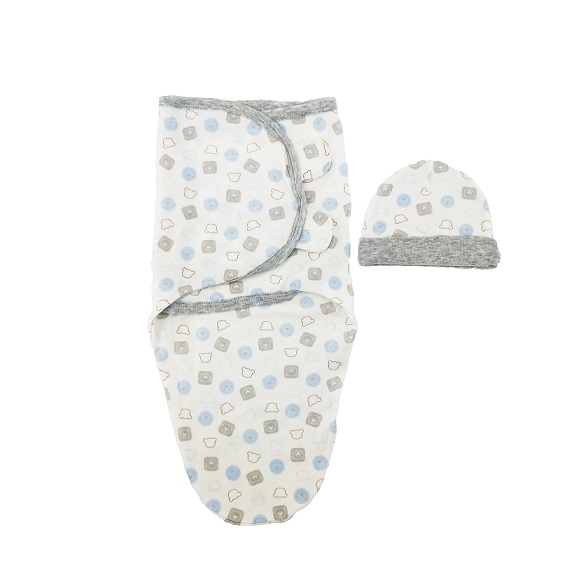 [100% Cotton Organic Cao Cấp] Set Kén Ủ Cho Bé + Tặng Kèm Nón/Mũ (set 1 nón/mũ)