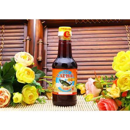 Nước Mắm Cát Hải Cá Quẩn 32 độ đạm chai 300ml