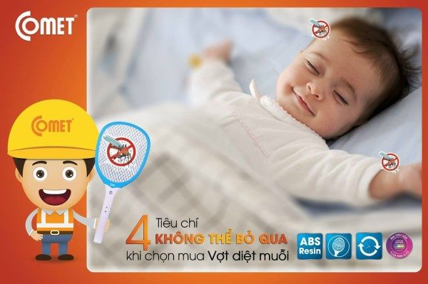VỢT MUỖI COMET CP042