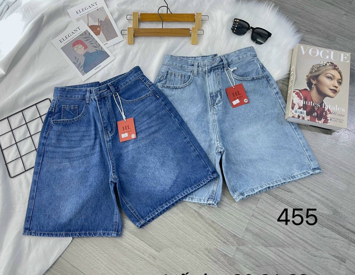 QUẦN JEANS NGỐ LỬNG NỮ FORM RỘNG LAI CUỐN MÀU XANH NHẠT XANH ĐẬM CAO CẤP TIBO CỰC MÁT MẺ SIÊU THOÁNG KHÍ TUYỆT VỜI HOT HIT