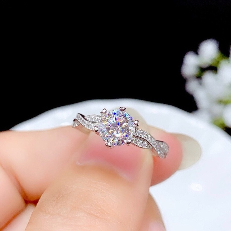 Dodd Nhẫn bạc 925 đính đá pha lê thời trang