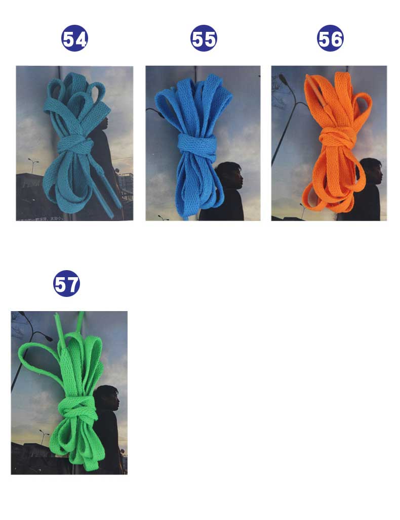 Dây giày bản dẹt 7853