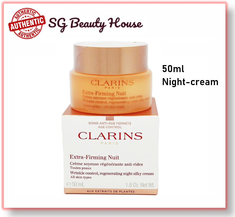 clarins extra firming nuit creme regenerante anti rides