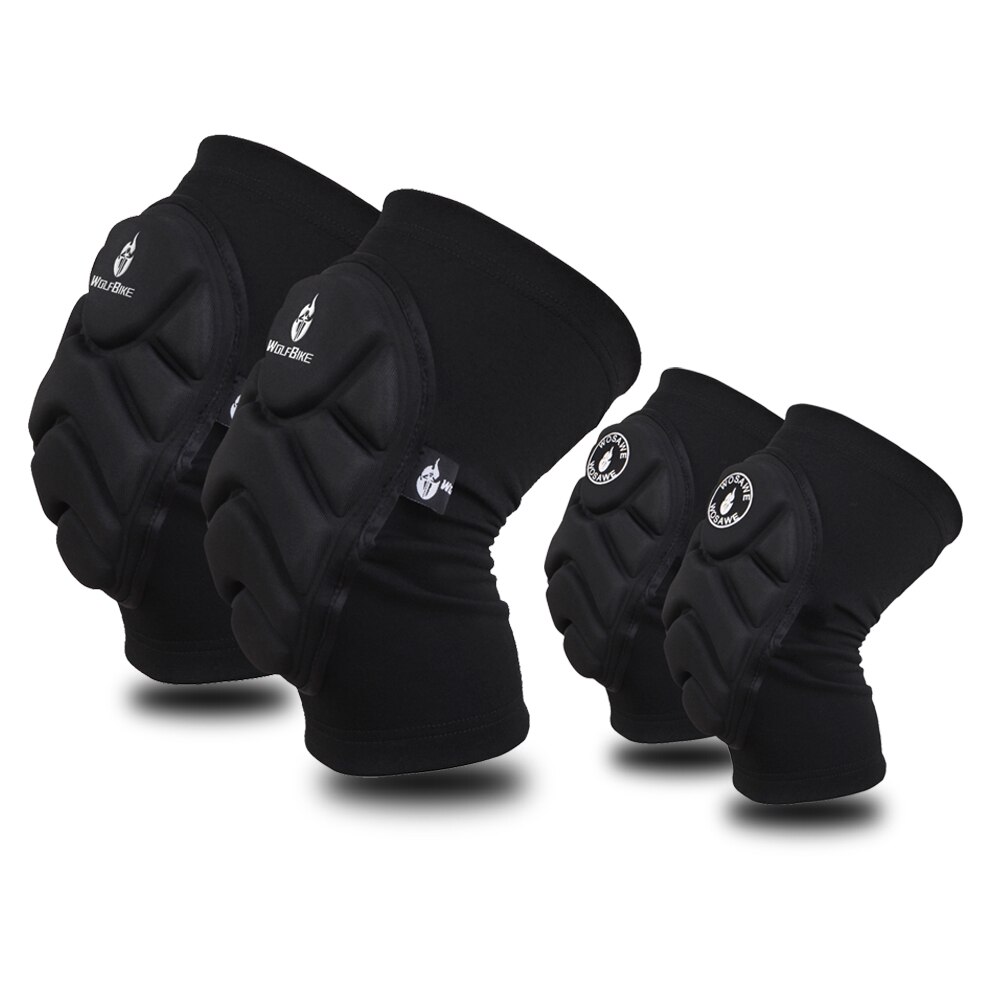 Wosawe 4pcs/set motorcycle kneepads elbow guard eva soft mtb racing knee elbow protective gear skateboarding knee support
