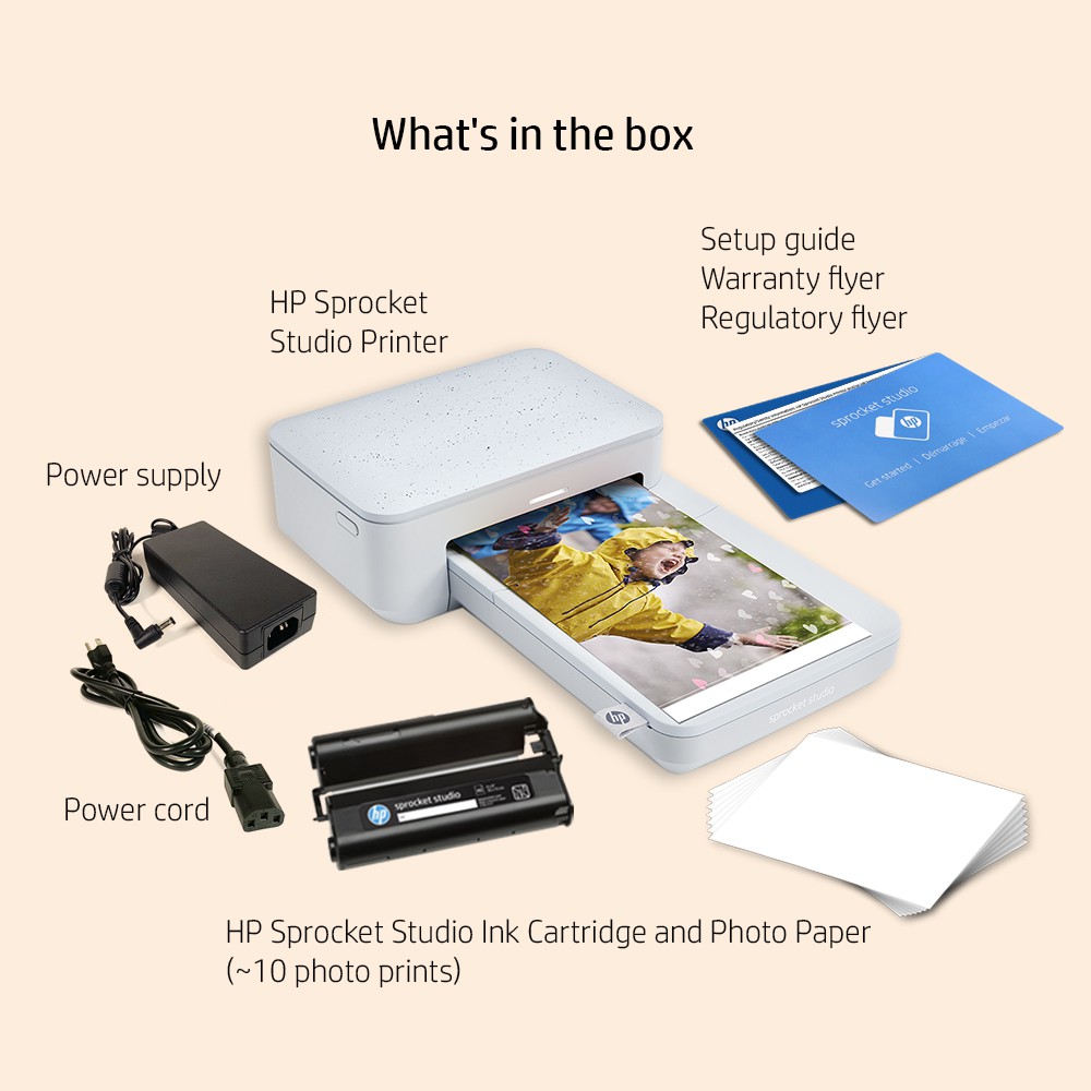 sprocket studio photo printer